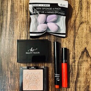 Makeup Set with Beauty Vault and e.l.f. Products